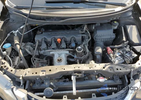 2013 Honda Civic Lx from USA, damaged, VIN 2HGFB2F57DH586833